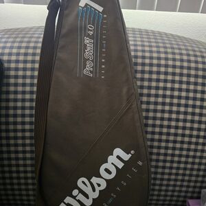 Wilson Pro Staff 4.0 Tenniss Racket And Carrying Bag